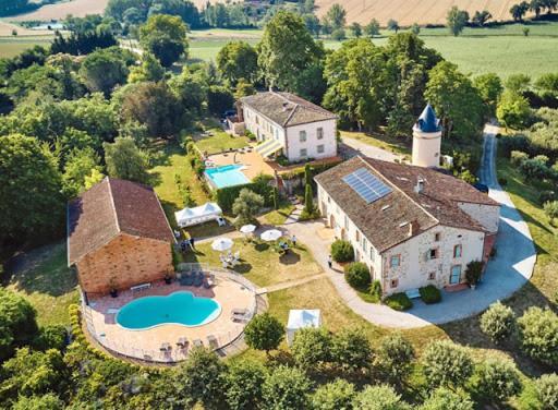 Bed and Breakfast Domaine D'En Naudet Teyssode Экстерьер фото